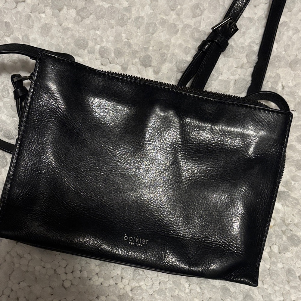 Botkier Glossy Black Crossbody Bag